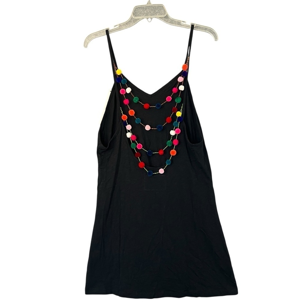 PITUSA Mini Pom Pom Dress black Standard Size O/S NEW - Picture 1 of 7